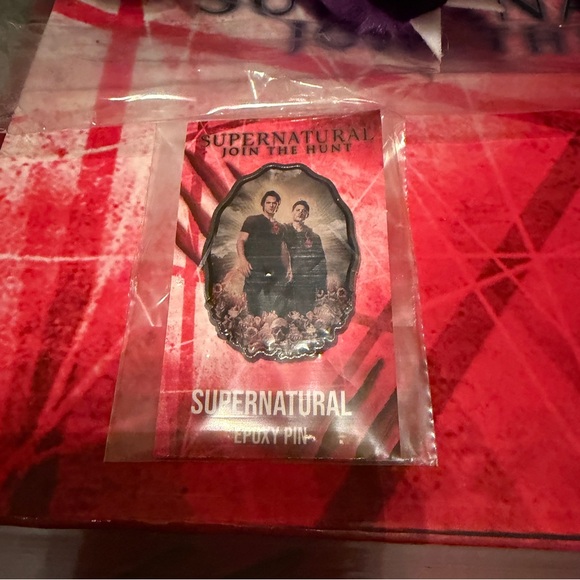 Supernatural Dean and Sam Winchester Epoxy Pin
